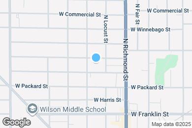 Map image of the property - Washington Plaza Apartments