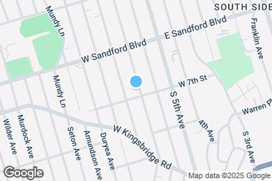 Map image of the property - 558 S 7th Ave