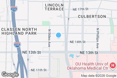Map image of the property - 423 NE 14th St
