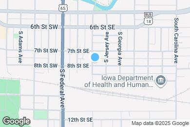 Map image of the property - 723 S Pennsylvania Ave