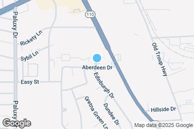 Map image of the property - 2320 Aberdeen Dr