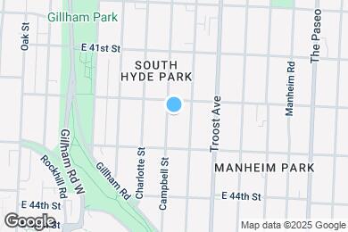 Map image of the property - 4217 Campbell St