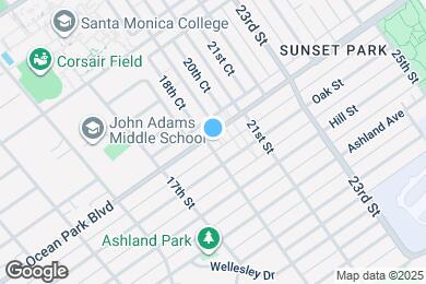 Map image of the property - 1802 Ocean Park Blvd., Santa Monica, CA 90405