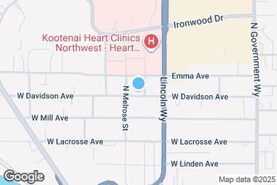 Map image of the property - 711 W Davidson Ave