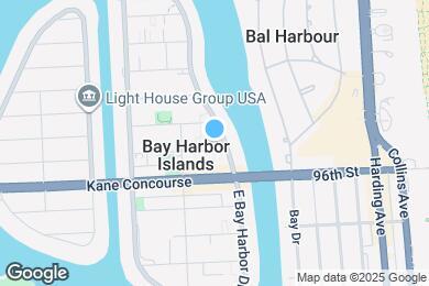 Map image of the property - 9700 E Bay Harbor Dr