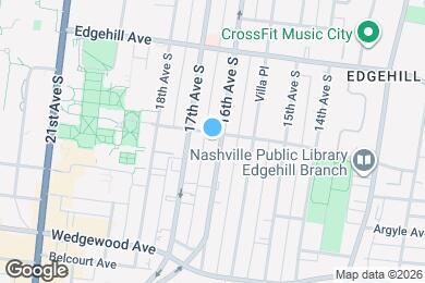 Map image of the property - 1605 Deford Bailey Ave