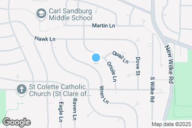 Map image of the property - 3712 Wren Ln