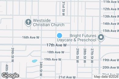 Map image of the property - 3109 16th Ave W