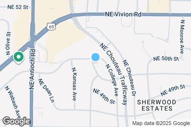 Map image of the property - 4943 NE Gladstone Ave