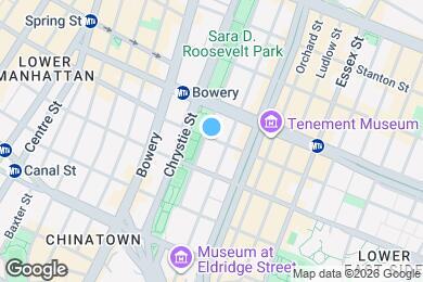 Map image of the property - 303 Broome St