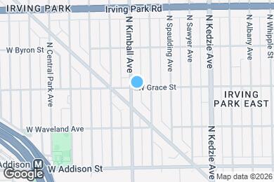 Map image of the property - 3759 N Kimball Ave