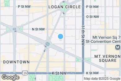 Map image of the property - 1301 M St NW