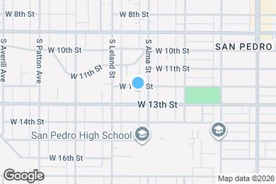 Map image of the property - 1031 W 12th St