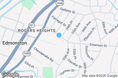 Map image of the property - 5409 Emerson St