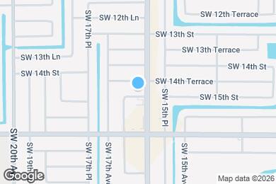 Map image of the property - 1605 SW 15th St