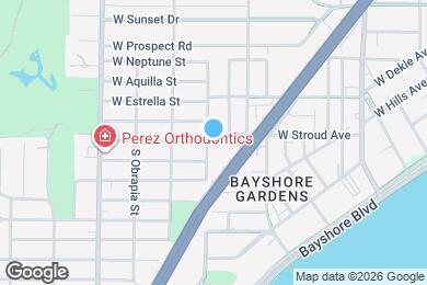 Map image of the property - 1906 S Habana Ave