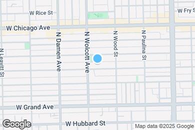 Map image of the property - 1838 W Erie St