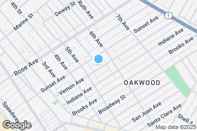 Map image of the property - 531 Vernon Ave