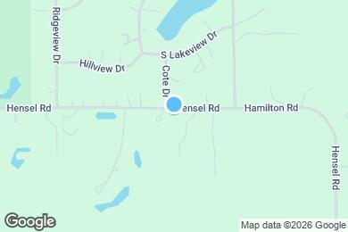 Map image of the property - 12419 Hensel Rd