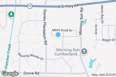Map image of the property - 9555 Morning Shadow Dr