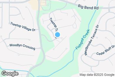 Map image of the property - 700 Ridgeside Dr