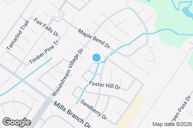 Map image of the property - 4742 Markham Woods Ct