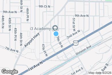 Map image of the property - 222 49th St N