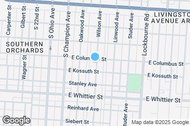 Map image of the property - 969 Wilson Ave