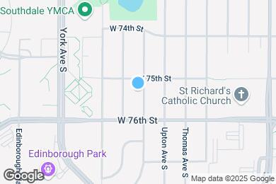 Map image of the property - 7514 Vincent Ave S