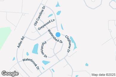 Map image of the property - 429 Watershed Dr