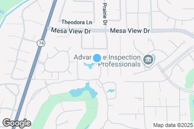 Map image of the property - 1126 Lake Vista