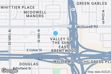 Map image of the property - 1905 E Brill St
