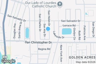 Map image of the property - 1490 San Helen Dr