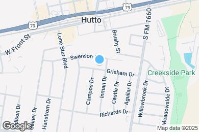 Map image of the property - 404 Grisham Dr