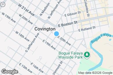 Map image of the property - 303 E 20th Ave