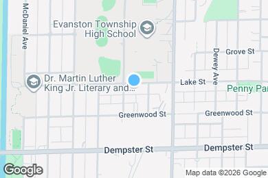 Map image of the property - Lake Street Penthouse