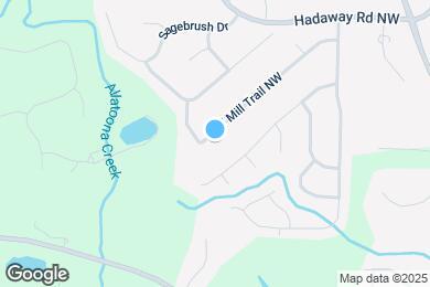 Map image of the property - 4237 W Mill Trail NW