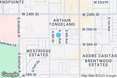 Map image of the property - 2524 S 7th Ave