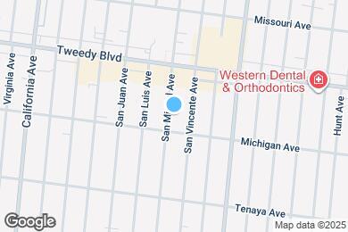 Map image of the property - 10116 San Miguel Ave