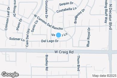 Map image of the property - 5256 Del Lago Dr
