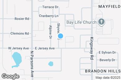 Map image of the property - 909 Skyview Dr