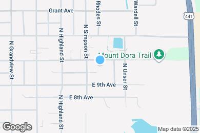 Map image of the property - 1202 E 11th Ave