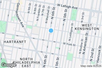 Map image of the property - 2433 N 6th St