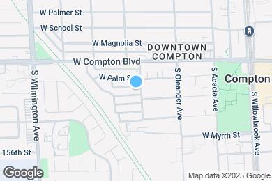 Map image of the property - 505 W Almond St