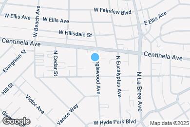 Map image of the property - 925 N. Inglewood Ave.