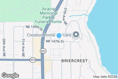 Map image of the property - 3524 NE 147th St