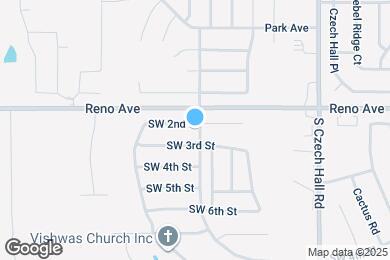 Map image of the property - 12400 sw 2nd st