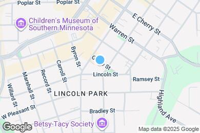 Map image of the property - 121 Grove St