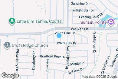 Map image of the property - 2708 Bur Oak Dr