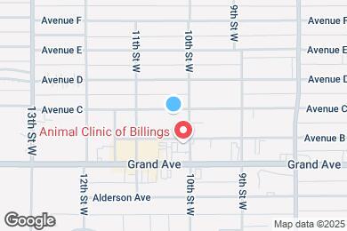 Map image of the property - 1012 Avenue C